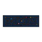 Tapete de Cozinha 1,25x0,40cm - COME COME Pac Man Tapete de Cozinha 1,25x0,40cm - COME COME Pac Man