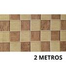 Tapete De Cozinha Azulejo Marrom Passadeira Antiderrapante 43cm Duna Soft Liso Prático Banheiro Tapete De Cozinha Azulejo Marrom Passadeira Antiderrapante 43cm Duna Soft Liso Prático Banheiro