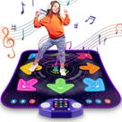 Tapete de dança ANNKIE para meninas e meninos de 3 a 12 anos com Bluetooth