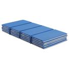 Tapete de Descanso ECR4kids Everyday Folding - 4 Seções, 2,54cm, Azul/Cinza