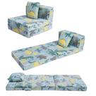 Tapete de dormir MemoreCool Glow Dinosaur Tri-fold 160x66x13 cm