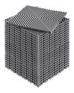 Tapete de drenagem VEVOR Interlocking 30x30cm 24 unidades, cinza antiderrapante Tapete de drenagem VEVOR Interlocking 30x30cm 24 unidades, cinza antiderrapante