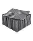 Tapete de drenagem VEVOR Interlocking 30x30cm, cinza antiderrapante, PP x12 Tapete de drenagem VEVOR Interlocking 30x30cm, cinza antiderrapante, PP x12