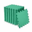Tapete de Encaixe EVA Seller 18 peças 3131x10mm, modular, antiderrapante, conforto e proteção