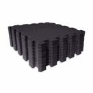Tapete de Encaixe EVA Seller 9 peças 3131x10mm, modular, antiderrapante, conforto e proteção