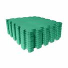 Tapete de Encaixe EVA Seller 9 peças 3131x5mm, modular, antiderrapante, conforto e proteção