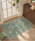 Tapete de entrada Collive Spring Floral Green 60x90cm lavável Tapete de entrada Collive Spring Floral Green 60x90cm lavável