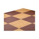 Tapete De Espuma Com Estampa De Madeira Para Chão, 30x30cm, Tapete De Atividades Para Bebês, Placas