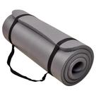 Tapete de Exercício BalanceFrom 180 cm x 61 cm Extra Grosso Cinza