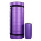 Tapete de Exercício BalanceFrom 180x61x2,5cm Grosso Antiderrapante Roxo