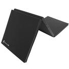 Tapete de exercícios ProSourceFit Tri-Fold Dobrável 6'x2' Preto