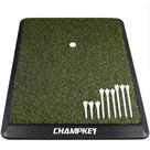 Tapete de golfe CHAMPKEY Premium em relva sintética com camisetas