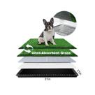 Tapete de Grama para Cães HQ4US 4LEGS Médio 79 x 53 cm com Bandeja para Xixi Tapete de Grama para Cães HQ4US 4LEGS Médio 79 x 53 cm com Bandeja para Xixi