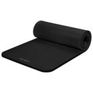 Tapete de ioga Retrospec Solana com 1 cm de espessura com alça de nylon preta