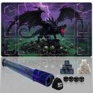 Tapete de jogo Extalas Roaring Dragon 61 x 36 cm impermeável Tapete de jogo Extalas Roaring Dragon 61 x 36 cm impermeável