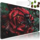Tapete de jogo JVGFYNKL 61 x 36 cm antiderrapante com bolsa para dados