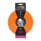 Tapete de Lamber com Ventosa LickiMat Splash Laranja p/ cães Tapete de Lamber com Ventosa LickiMat Splash Laranja p/ cães