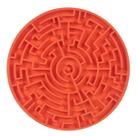 Tapete de Lamber Para Cães Pet Games Labirinto G Laranja