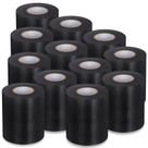 Tapete de luta livre Pangda 12 peças de 10 cm x 20 m PVC preto Tapete de luta livre Pangda 12 peças de 10 cm x 20 m PVC preto