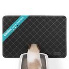 Tapete de maca para gatos Conlun Litter Trapping 35x23cm PVC impermeável