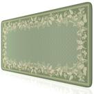Tapete de mesa iCasso Floral XXL, almofada antiderrapante macia de 90 x 40 cm