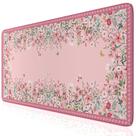 Tapete de mesa iCasso rosa 40x90 cm, mouse pad grande antiderrapante