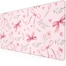 Tapete de mesa rosa para mouse pad iCasso 90x40 cm antiderrapante