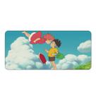 Tapete de mouse para jogos Anime Ponyo Cliffs 80x30cm