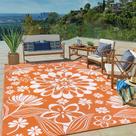 Tapete de palha de plástico Ileading Outdoor 244x305 cm à prova d'água