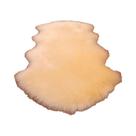 Tapete De Pele De Ovelha Artificial Felpudo E Macio, Carpete Antiderrapante De Cabelo Longo Para