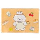 Tapete de pelúcia guji guji bread baking tam.60x40 cm.