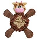 Tapete de Pelúcia Snuffle Palz Brinquedo de Fuçar Quebra-Cabeça Recheável Interativo Para Cães - VACA