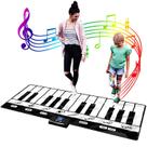 Tapete de piano SUNLIN, teclado de chão de 6 pés, Playmat, 24 teclas, 10 demonstrações