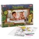 Tapete De Pintura Shrek 6 Canetas Laváveis Brinquedo Bambola Tapete De Pintura Shrek 6 Canetas Laváveis Brinquedo Bambola