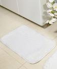 Tapete de Porta 40cm x 60cm Pelúcia Não Solta Pelos Branco