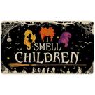 Tapete de porta de Halloween Ideasonna I Smell Children Witch 43x76cm