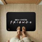Tapete de Porta Decorativa Emborrachada Friends Antiderrapante Tapete de Porta Decorativa Emborrachada Friends Antiderrapante