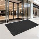 Tapete de Porta EMQIMA Resistente para Sapatos Enlameados 90 x 120 cm Comercial