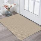 Tapete de porta interno KOZYFLY Tapetes para áreas pequenas 60x90cm de algodão