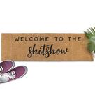 Tapete de porta MAINEVENT Bem-vindo ao Shitshow 127x38cm