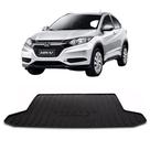 Tapete de Porta Malas Tipo Protetor Bandeja Honda Hrv 2016 a 2021 Preto Impermeável com Bordas Requinte