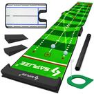 Tapete de Putting de Golfe SAPLIZE com Espelho e Inclinações Ajustáveis Tapete de Putting de Golfe SAPLIZE com Espelho e Inclinações Ajustáveis
