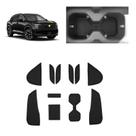 Tapete de ranhura de porta SKTU para Nissan Kicks (S/SV/SR) 2025 2026 preto