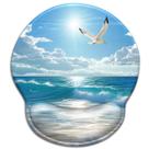 Tapete de Rato LIMKRIAN Beach Ocean Wave Ergonomic 25x22cm