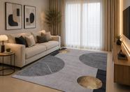 Tapete De Sala Ideehome 140x200 Antiderrapante Macio