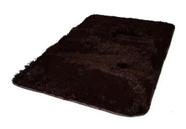 Tapete De Sala Quarto Felpudo Peludo 0,55 X 1,00 Costa Oro marrom