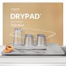 Tapete de secagem de pratos Momo Lifestyle DryPad Stone 50x40cm cinza