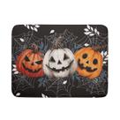 Tapete de secagem de pratos Sphragiyn 46x61cm Halloween Pumpkins