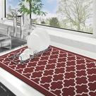 Tapete de secagem de pratos WISELIFE Super Absorbent Large 45x80cm Vermelho