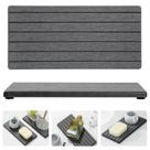 Tapete de secagem rápida Sink Caddy Organizer Razborci Quick Stone x2